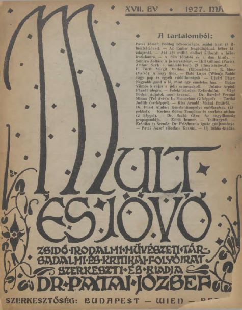Mult &eacute;s J&ouml;vő 17. &eacute;vf. (1927. m&aacute;jus)